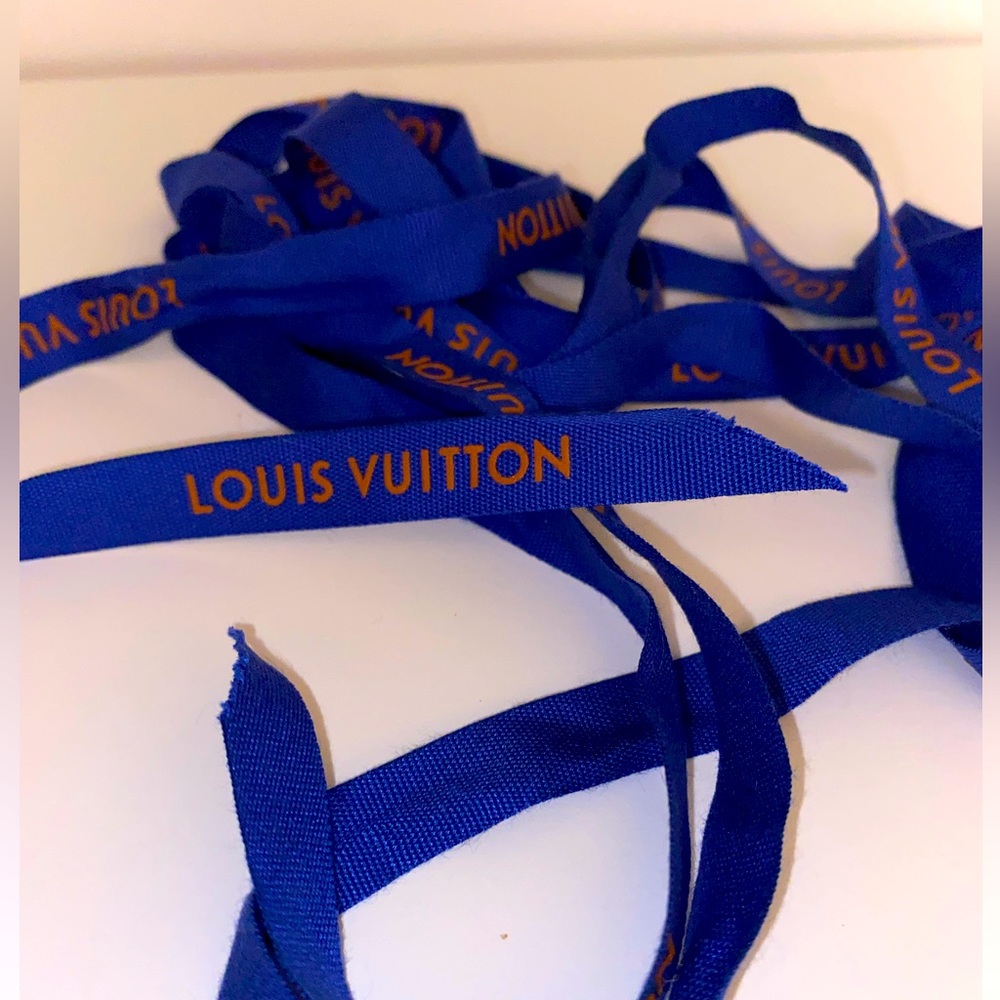 Authentic Louis Vuitton long ribbon